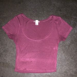 Free used crop top shirt